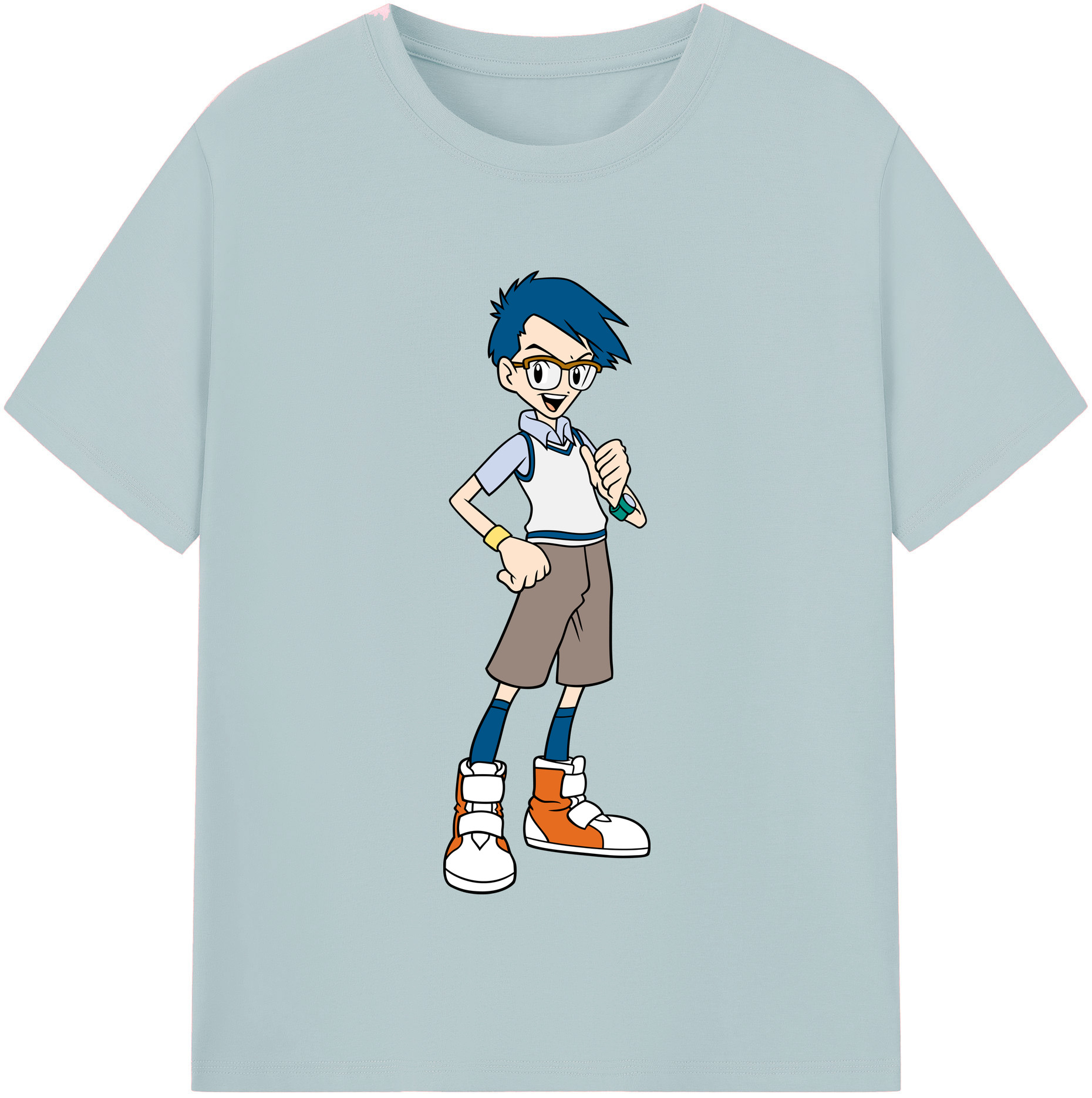 （画像用） Digimon デジタルモンスター/デジモン 綿100％半袖Tシャツ（フロントプリント）